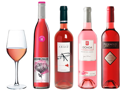 Vinos rosados en Casa del Preboste